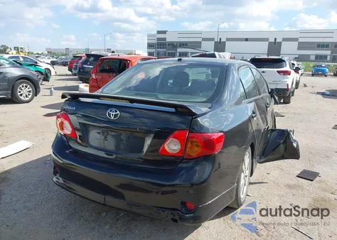 2009 Toyota Corolla S from USA, damaged, VIN 2T1BU40E99C125016